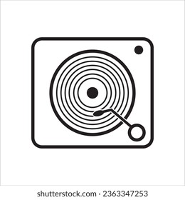 vinyl icon vector illustration symbol