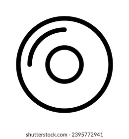 Ilustración de diseño de símbolos de vectores de iconos de vinilo