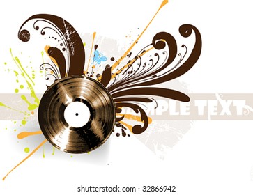 Vinyl-Illustration