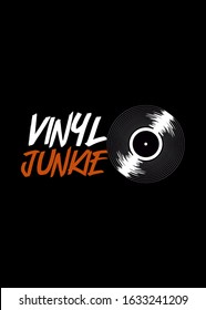vinyl junkie vintage music addict records