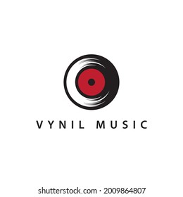 Vinyl music icon vector design