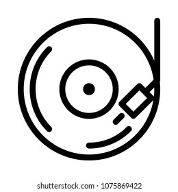 Vinyl Music Record