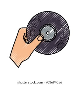 Vinyl music symbol