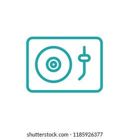 Vinyl outline icon