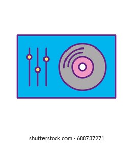 vinyl player console icon