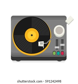 Vintage Turntable Vinyl Record Player On Stock Photo (Edit Now) 1453662743