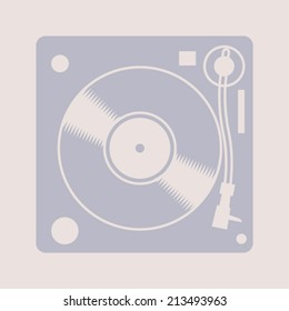 vinyl player icon