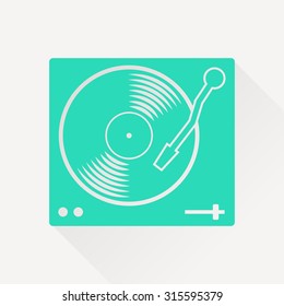 vinyl player icon