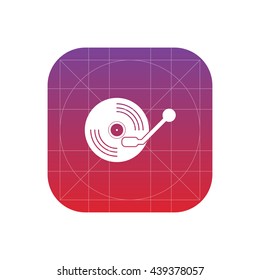 vinyl player icon