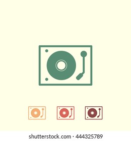 vinyl player icon