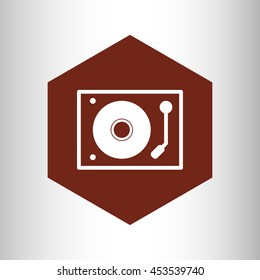 vinyl player icon