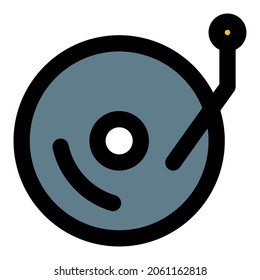 Vinyl player for old music system playback