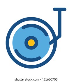 Vinyl Player Vector Icon