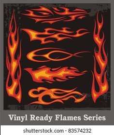 Vinyl Ready Flames Series
