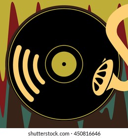 vinyl record