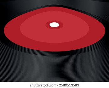 vinyl record background vector design illustration