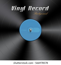 Vinyl record background. Vector illustration
