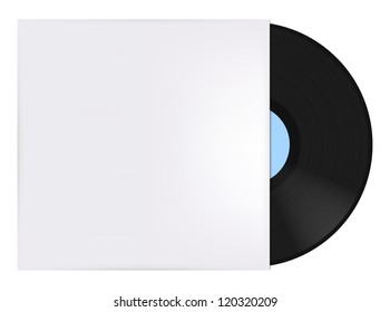 Vinyl Record With Cover