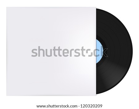 Vinyl record with cover