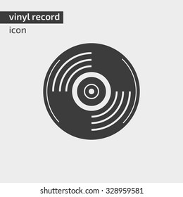 Vinyl record icon