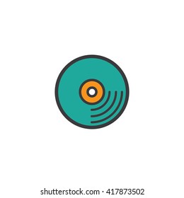 Vinyl Record Icon