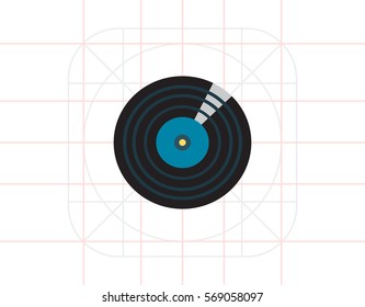 Vinyl Record Icon