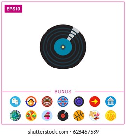 Vinyl Record Icon