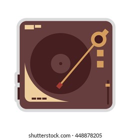 vinyl record player icon