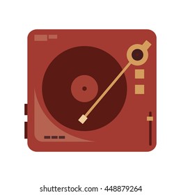 vinyl record player icon