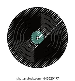 vinyl record turntable icon