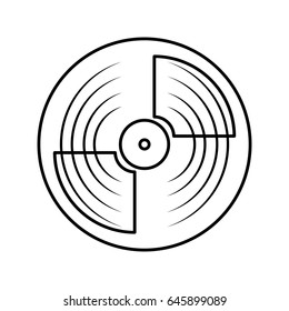 vinyl record turntable icon