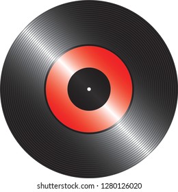vinyl record vector