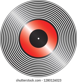 vinyl record vector