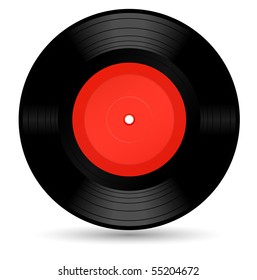 vinyl record - vector