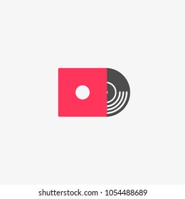 Vinyl Record Vector Icon