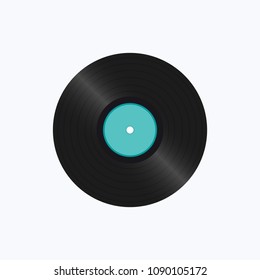 Vinyl Record Vector Icon