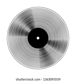 vinyl record, vector illustration