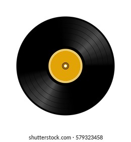 Vinyl record, Vector illustration
