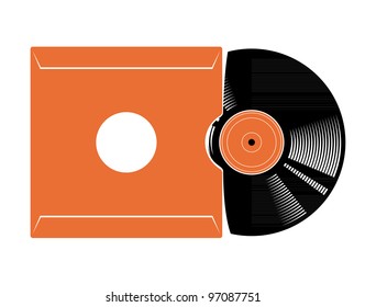 Vinyl recording disc