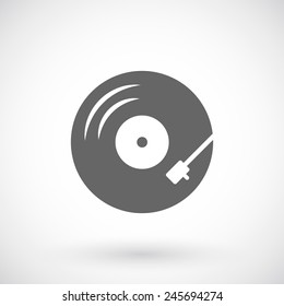 Vinyl record-player  icon 