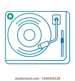 vinyl turntable device icon