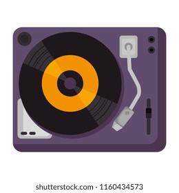 vinyl turntable device icon