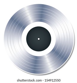 Vinyl vector illustration.