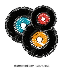vinyl vector illustration