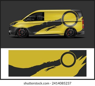 vinyl wrap van with Car Wrap mockups 