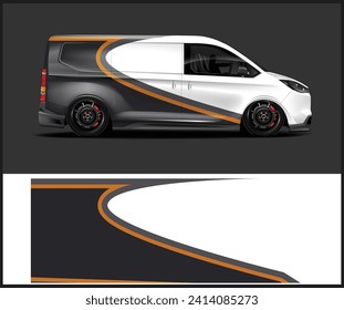 vinyl wrap van with Car Wrap mockups 