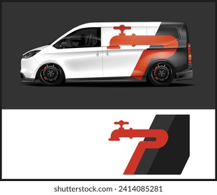 vinyl wrap van with Car Wrap mockups 