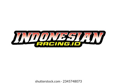 Vinyls sticker cutting set Decals for modify Motorcycle and car . Racing Vehicle Graphics kit isolated on white background