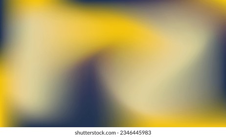 Viola blooming flower vibe wallpaper fon. Navy blue yellow beige blur gradient. Abstract pastel camel lemon indigo background print. Mockup poster, social media, advertisement cover, presentation