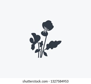 Viola icon isolated on clean background. Viola icon concept drawing icon in modern style. Vector illustration for your web mobile logo app UI design.